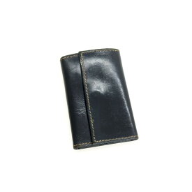【中古】ホワイトハウスコックス Whitehouse Cox レザー キーケース ブラック【S/S/A/W】【状態ランクC】【メンズ】[APD]