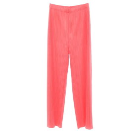 【SALE10%OFF/返品不可】【中古】プリーツプリーズ PLEATS PLEASE 2026年春夏 プリーツ加工 イージーパンツ ピンク【サイズ表記なし（L位）】【S/S】【状態ランクA】【レディース】