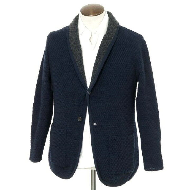 楽天市場】【中古】ラルディーニ LARDINI ウール ショールカラー 