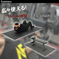 KaRaDaStyleトレーニングフロアマット体操マットビッグサイズ200×100cm