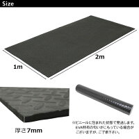 KaRaDaStyleトレーニングフロアマット体操マットビッグサイズ200×100cm