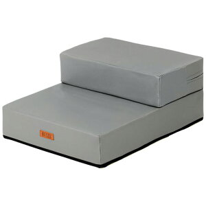 【ドッグトレーナー推奨】 ドッグステップ 犬 階段 ペット 犬用 ステップ 2段 防水 おしゃれ 送料無料 PVCレザー生地 選べるウレタン