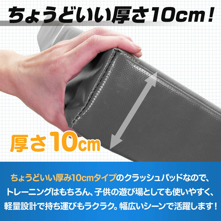 楽天市場】クラッシュパッド エバーマット 衝撃吸収 鉄棒 マット 室内 