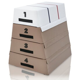 跳び箱 室内 子供 高学年向け ソフト 飛び箱 とび箱 ジョイント式 小学生 指導ライン 高重量 運動 自宅 子ども 室内 家庭用 高さ80cm 4段セット