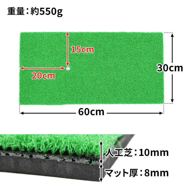 楽天市場】ゴルフマット ゴルフ 練習 マット 素振り スイング ドライバー アイアン パター 練習器具 室内 屋外 人工芝 SBR 30×60cm ゴルフティー ゴルフボール Eセット : 地球問屋 楽天市場】ゴルフマット ゴルフ 練習 マット 素振り スイング ドライバー アイアン パター 練習器具 室内 屋外 人工芝 SBR 30×60cm ゴルフティー ゴルフボール Eセット : 地球問屋