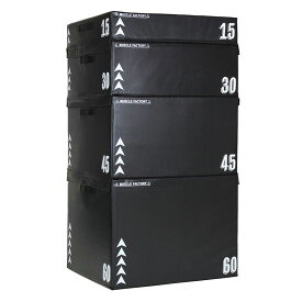 【最大7,777円OFFクーポン有★超ポイントバック祭】 ジョイント式 プライオボックス ソフト プライオメトリクス ボックス 陸上 球技 フィットネス 昇降台 ジャンプ台 ステップ台 跳び箱 3in1 体幹 トレーニング フルセット 70*80*(15+30+45+60)cm