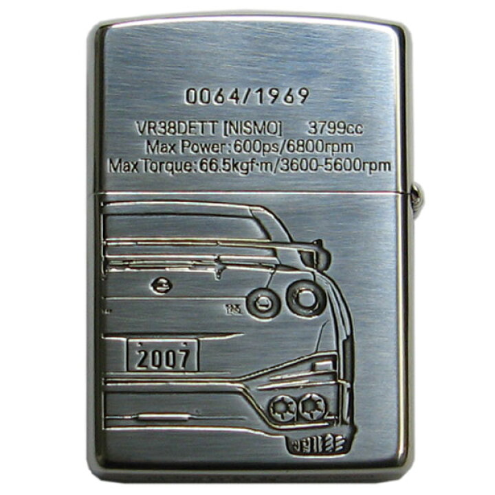 楽天市場】NISSAN SKYLINE スカイライン GT-R R35 ZIPPO ジッポー 