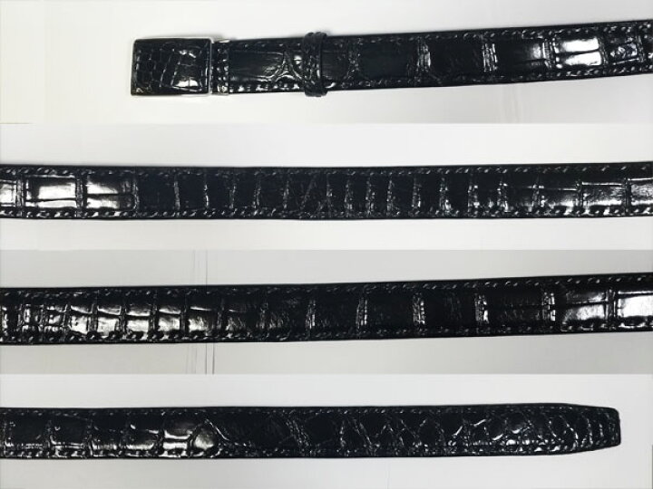 楽天市場】クロコダイル ベルト 手縫い35mm幅 日本製 : ライパラ！