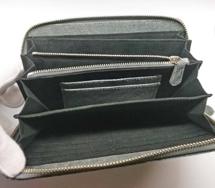 楽天市場】象皮 象革 財布 エレファント 長財布 ラウンドファスナー  