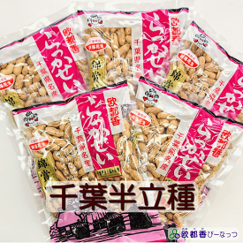 千葉県産から付落花生千葉半立種ピンク袋5袋：欧都香オリジナルブランド[錦賞味]