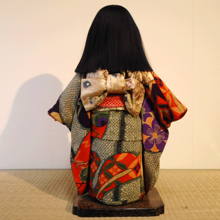 洛齊コレクション京製尺二市松人形 女