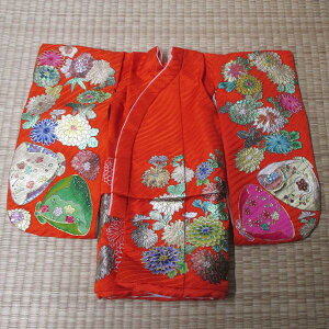 【送料無料!】【特別提供品!】京製尺二市松人形用衣裳