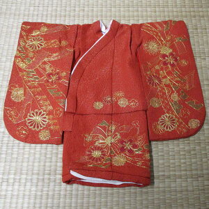 【送料無料!】【特別提供品!】京製尺二市松人形用衣裳