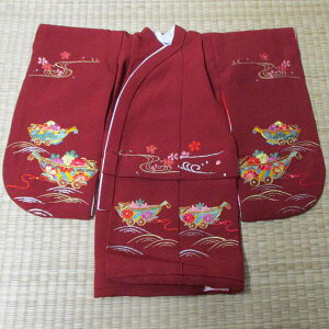 【送料無料!】【特別提供品!】京製尺二市松人形用衣裳