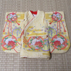 【送料無料!】【特別提供品!】京製尺二市松人形用衣裳