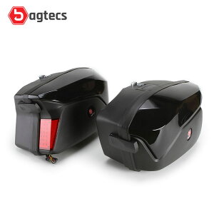 [30%OFF]Bagtecs [A088122] PX74 panniers set LED side cases ėpXe[t [BLACK]oOebNX P[XZbg