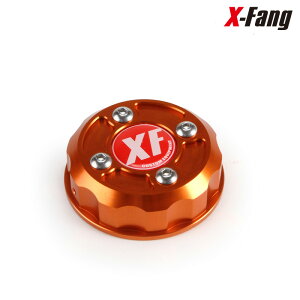 X-Fang TGS-BTC401BL Billet Brake Fluid Tank Cap ORANGE rbgu[Lt[h^NLbv IW