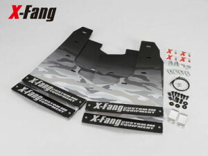 X-Fang M40102-CWH Mudflap Camouflage Pattern WHITE [MC�O DELICA D:5��p] �z���C�g