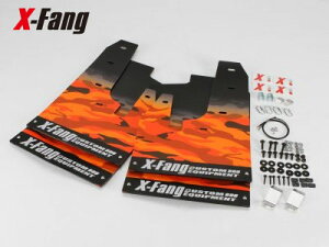 X-Fang M40302-COR Mudflap Camouflage Pattern ORANGE [MC��DELICA D:5��p] �I�����W