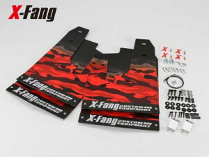 X-Fang M40302-CRDMudflap Camouflage Pattern REDyMCDELICA D:5pz bh