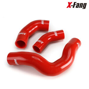 X-Fang TGS-IC1928RD Silicon Intercooler Hose SET / CV1W REDVRC^[N[[z[XZbg bhyKzDELICA D:5 CV1WiMCCV1s)
