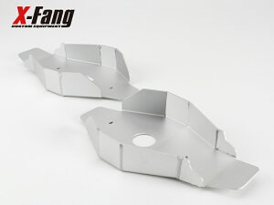 X-Fang TGS-LG465RSL Rear lower arm guard@iD:5)SILVERAAA[K[h@Vo[yKzDELICA D:5@ALL