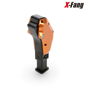 X-FANG BSG380LOR Billet Shifter LimitedColor (Gun Grip Type) [Orange/Black] rbgVt^[~ebhJ[ KObv^Cv (IW/ubN)DELICA MINI