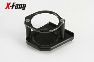 X-Fang TGS-DH401GM Billet Drink Holder LimitedColor BLACK GUNMETAL �r���b�g�h�����N�z���_�[���~�e�b�h�J���[�K�����^�� �u���b�N �K�����^ [�K��]CV5W/CV4W/CV2W/CV1W�iMC��CV1�����s��)
