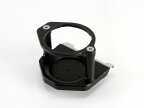 X-Fang TGS-DH403LBB Billet Drink Holder Black & Black ビレット ドリンクホルダー ブラック＆ブラック【適合】3DA-CV1W（MC後DELICA D:5専用）