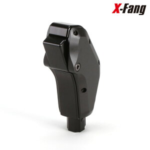 X-Fang BSG403BK Billet Shifter BLACK��BLACK Gun Grip Type �r���b�g�V�t�^�[�u���b�N���u���b�N �K���O���b�v DELICA D:5 ���� ���