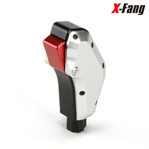 X-Fang BSG403C1 Billet Shifter (Gun Grip Type) �r���b�g�V�t�^�[ �K���O���b�v �V���o�[/�u���b�N DELICA D:5 ���� ���