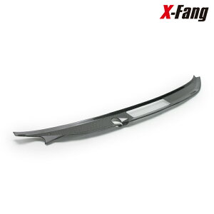 X-Fang FG401A Carbon Front Garnish Cover �J�[�{�� �t�����g �K�[�j�b�V���J�o�[DELICA D:5 �O��