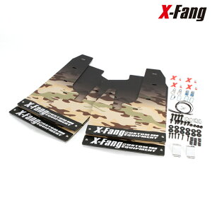 X-Fang M40302CAB Mudflap CAMOUFLAGE ARMY BEIGE �}�b�h�t���b�v �J���t���[�W�� �A�[�~�[�x�[�W�� DELICA D:5 ����