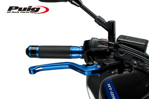 Puig 120AN NON-FOLDABLE BRAKE LEVER 3.0BLUE/BLACKiŒ^Cvj