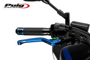 Puig 120AV NON-FOLDABLE BRAKE LEVER 3.0BLUE/GREENiŒ^Cvj