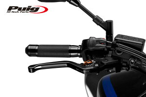 Puig 120NT220NT NON-FOLDABLE BRAKE & CLUTCH LEVER 3.0 BLACK/ORANGE (Œ^Cv) v[` u[L Nb` Zbg