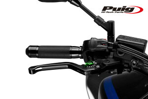 Puig 120NV220NV NON-FOLDABLE BRAKE & CLUTCH LEVER 3.0 BLACK/GREEN (Œ^Cv) v[` u[L Nb` Zbg
