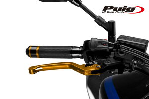 Puig 120ON220ON NON-FOLDABLE BRAKE & CLUTCH LEVER 3.0 GOLD/BLACK (Œ^Cv) v[` u[L Nb` Zbg