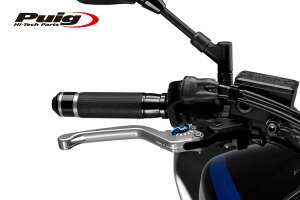 Puig 120PA220PA NON-FOLDABLE BRAKE & CLUTCH LEVER 3.0 SILVER/BLUE (Œ^Cv) v[` u[L Nb` Zbg