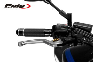 Puig 120PO220PO NON-FOLDABLE BRAKE & CLUTCH LEVER 3.0 SILVER/GOLD (Œ^Cv) v[` u[L Nb` Zbg