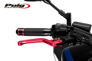 Puig 120RO NON-FOLDABLE BRAKE LEVER 3.0RED/GOLDiŒ^Cvj