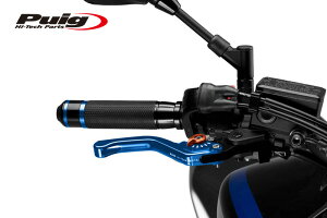 Puig 130AT230AT SHORT BRAKE & CLUTCH LEVER 3.0 BLUE/ORANGE(V[g^Cv) v[` u[L Nb` Zbg