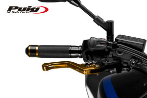 Puig 130ON230ON SHORT BRAKE & CLUTCH LEVER 3.0 GOLD/BLACK(V[g^Cv) v[` u[L Nb` Zbg
