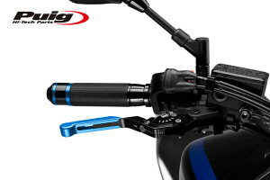 Puig 14ANN EXTENDABLE FOLDABLE BRAKE LEVER 3.0BLUE/BLACK iS/|^Cvj
