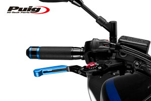 Puig 14ANR24ANR EXTENDABLE FOLDABLE BRAKE & CLUTCH LEVER 3.0 BLUE/RED (S/|^Cv) v[` u[L Nb` Zbg