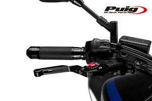 Puig 14NNR EXTENDABLE FOLDABLE BRAKE LEVER 3.0BLACK/RED iS/|^Cvj