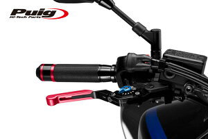 Puig 14RNA EXTENDABLE FOLDABLE BRAKE LEVER 3.0RED/BLUE iS/|^Cvj