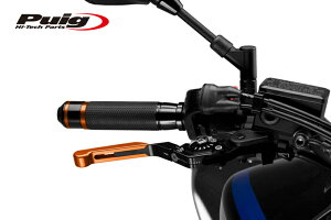 Puig 14TNN24TNN EXTENDABLE FOLDABLE BRAKE & CLUTCH LEVER 3.0 ORANGE/BLACK (S/|^Cv) v[` u[L Nb` Zbg