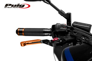 Puig 14TNR EXTENDABLE FOLDABLE BRAKE LEVER 3.0ORANGE/RED iS/|^Cvj