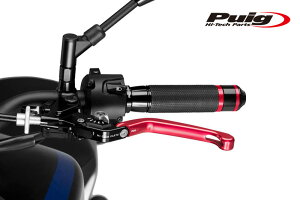Puig 210RP FOLDABLE CLUTCH LEVER 3.0RED/SILVERi|^Cvj